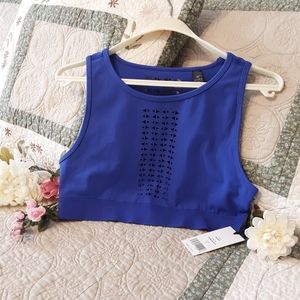 NEW/W/TAGS, VINA HI NECK SPORTS BRA/TOP, MEDIUM